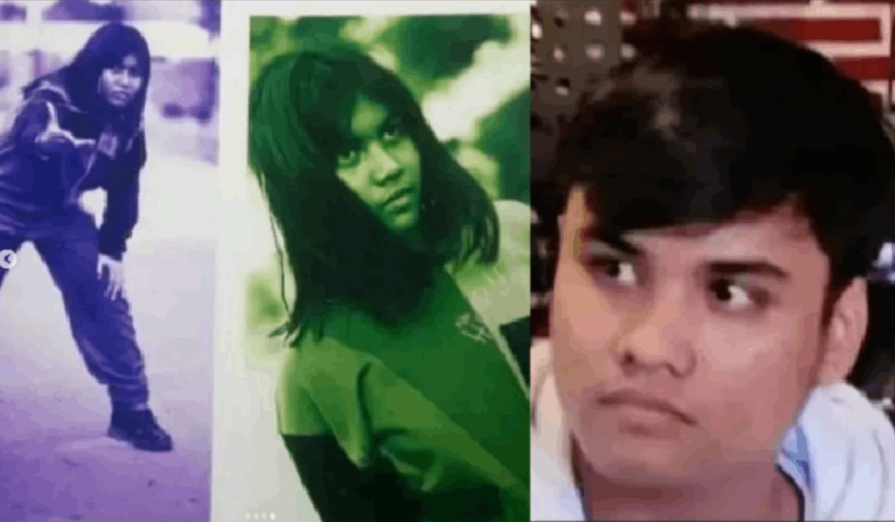 Denada saat remaja (kiri) dan Ressa Rizky Rosano. [Instagram]