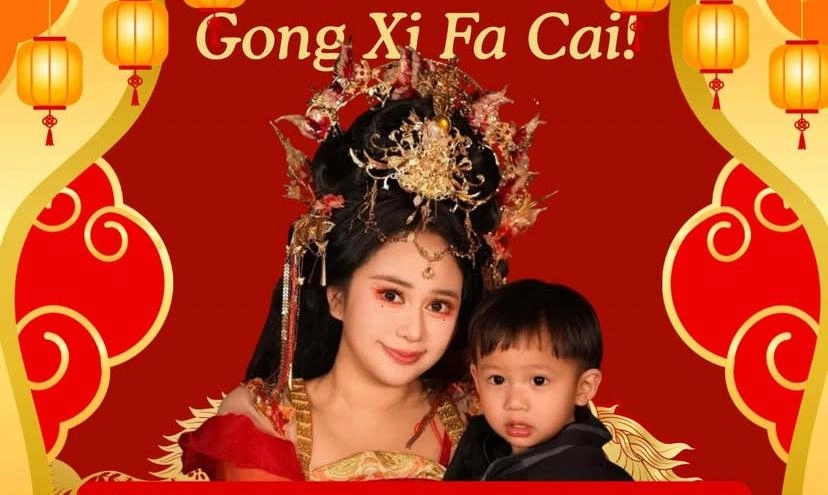 Denise Chariesta Imlek Bersama Sang Anak Jaden Instagram