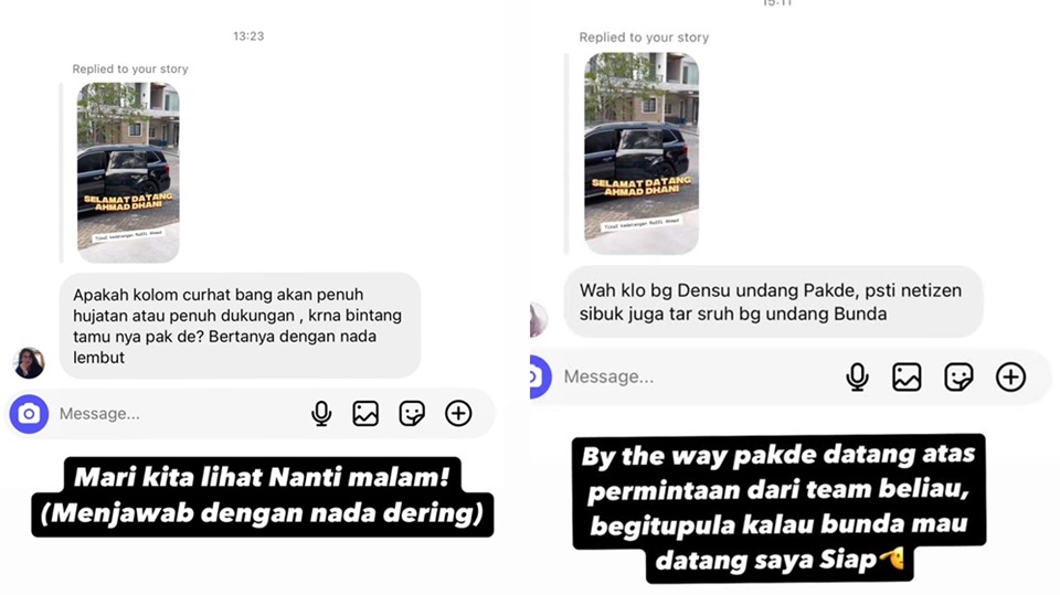 Denny Sumargo Klarifikasi Soal Konten Bareng Ahmad Dhani [Instagram]