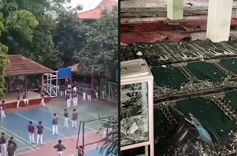 Detik Detik Ledakan Di Sman 72 Kelapa Gading Tiktok