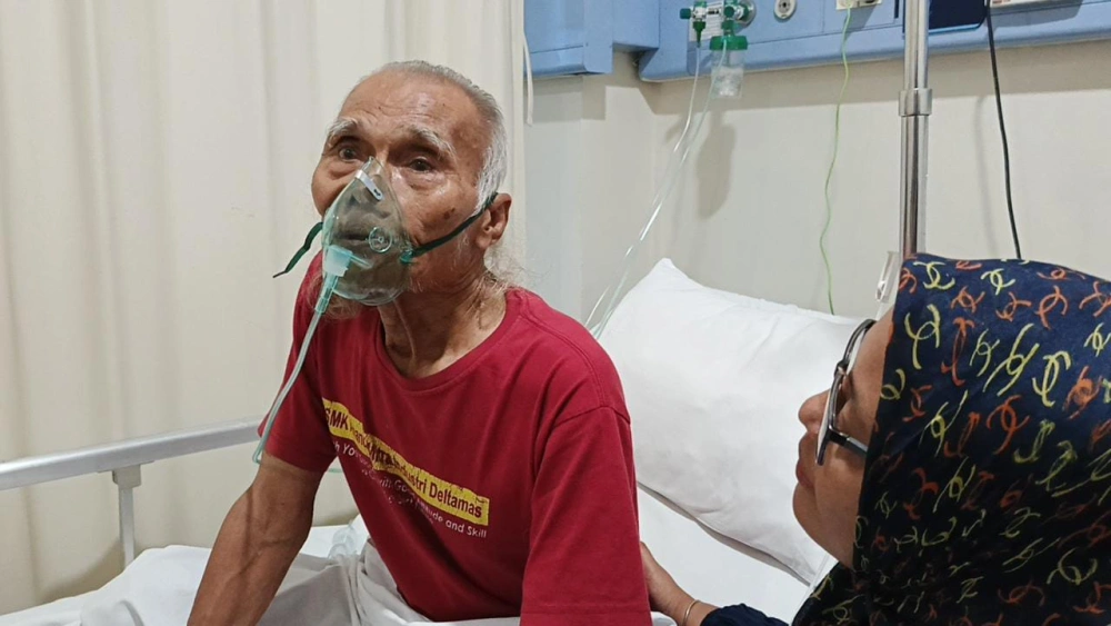 Diding Boneng berharap sembuh di bulan Ramadan ini. [Indopop/Raka]