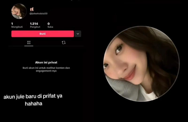 Diduga Akun Tiktok Jule Kedua Tiktok