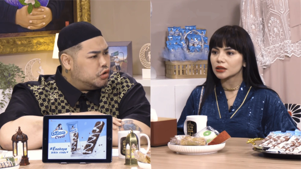 Dinar Candy Di Podcast Butik Haji Igun [Sumber: Youtube - C8 Podcast]