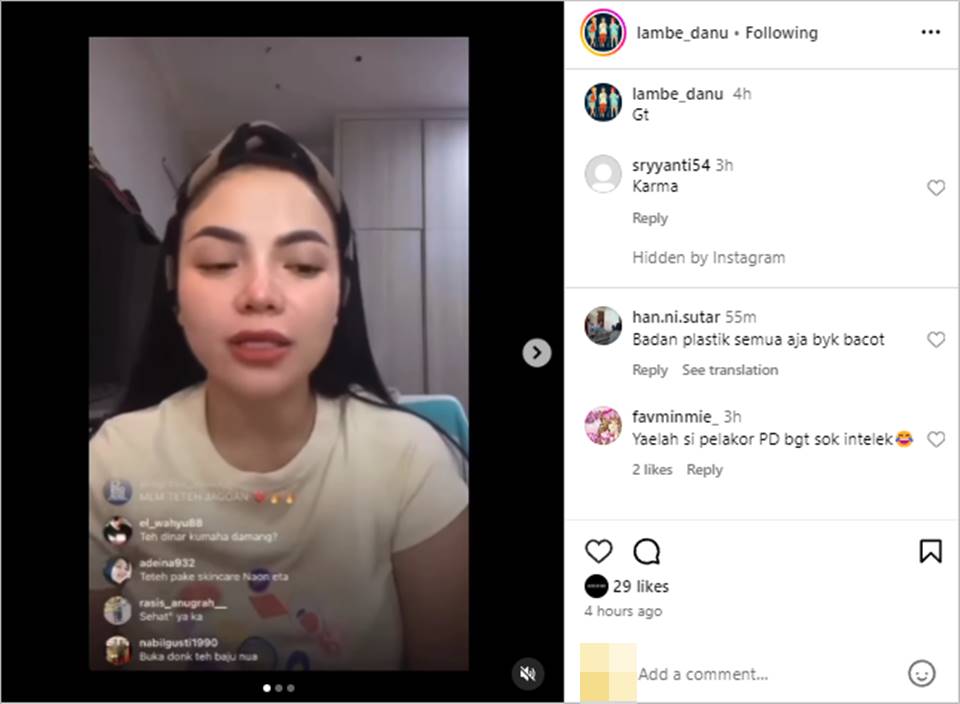 Dinar Candy Dikritik Gegara Pakai Lagu Dangdut di Postingan Ibadah Umrah