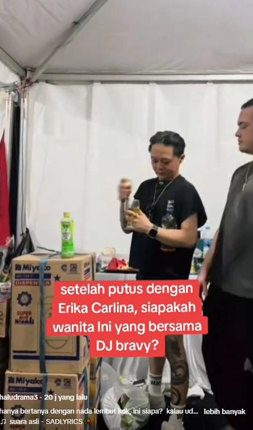 Dj Bravy Kepergok Ambilkan Minuman Cewek Lain Usai Putus Tiktok Haludrama3
