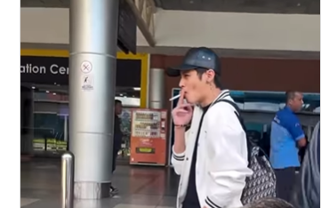 DJ Panda Terciduk Merokok di Bandara Palembang, Padahal Kawasan Tanpa Rokok!