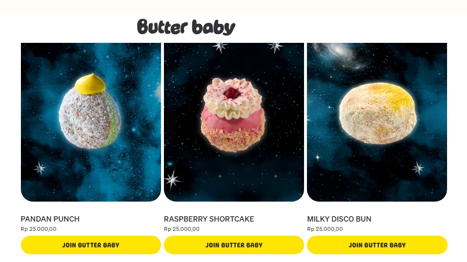Butter Baby Hadir di Blok M, Tawarkan Donat Crunchy Pertama di Indonesia