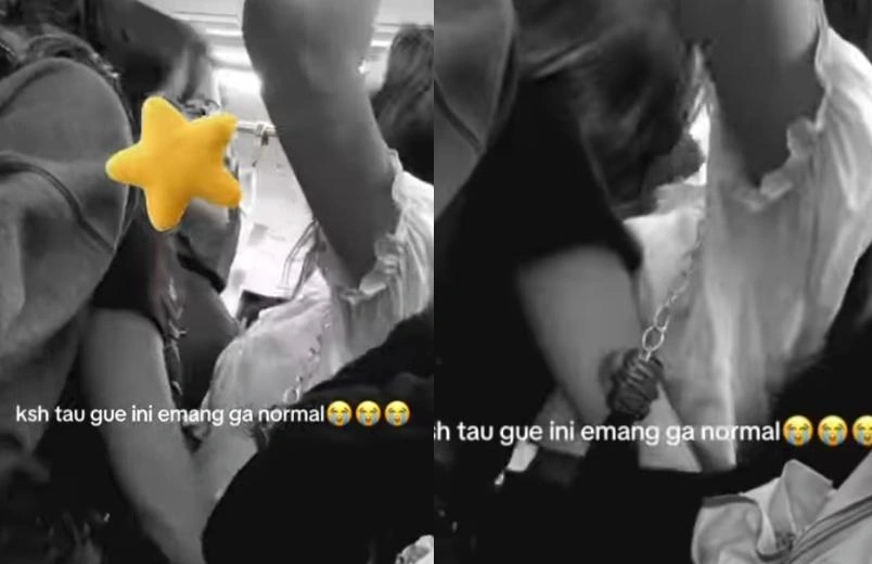 Dua Wanita Di Krl Bercumbu Mesra Tuai Sorotan Threads