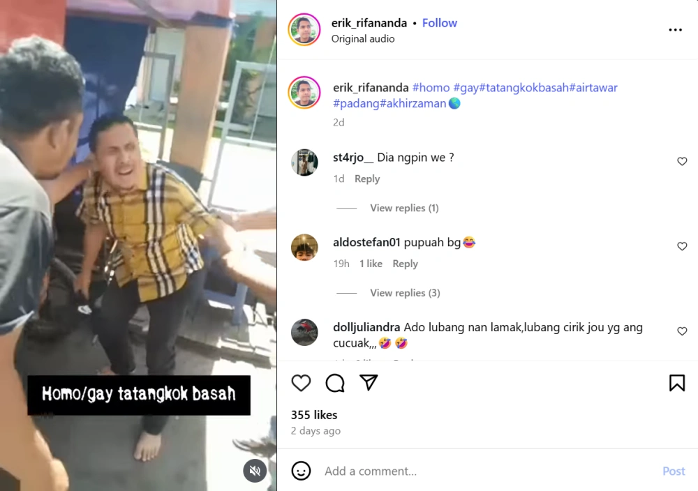 Eks Bupati Ag Diamankan Warga Di Padang [Instagram]