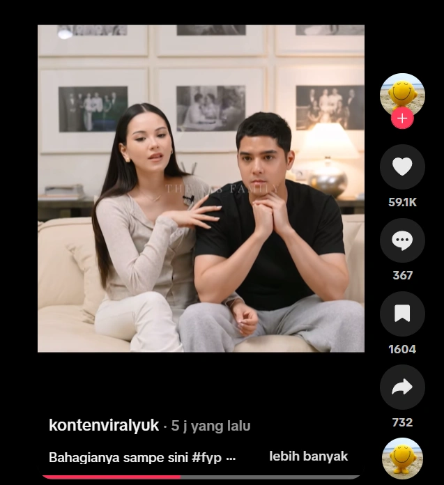 Ekspresi Al Ghazali Saat Tahu Alyssa Daguise Hamil Jadi Sorotan Cc Tiktok
