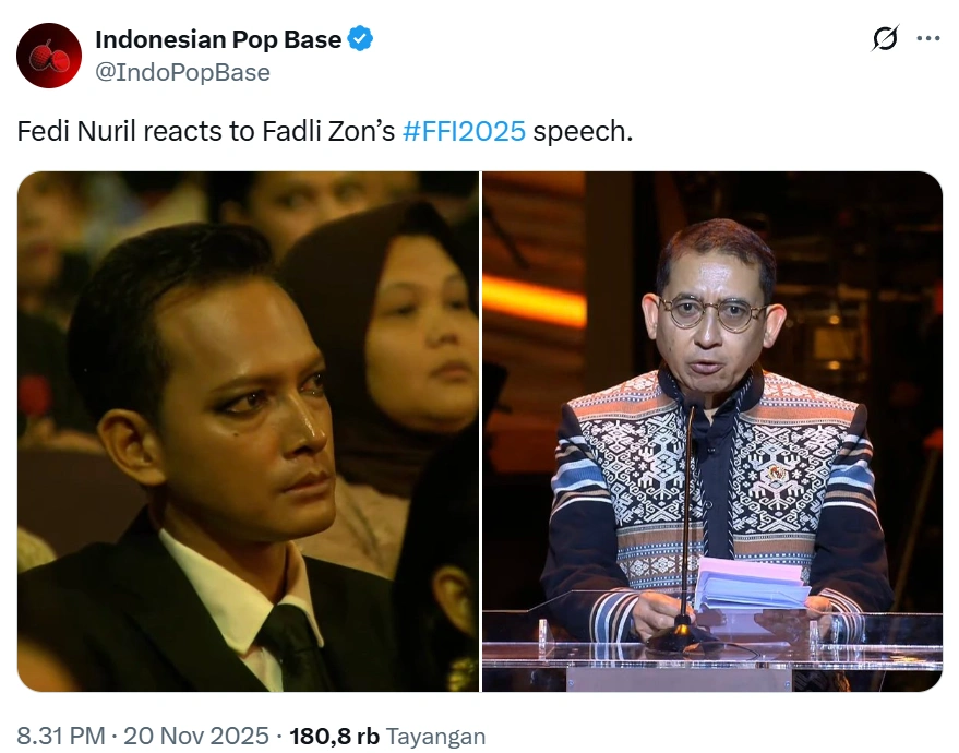 Ekspresi Fedi Nuril Disorot Twitter Indopopbase