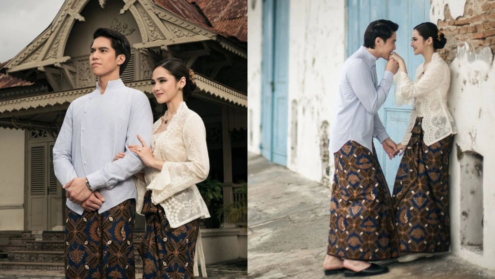 El Rumi dan Syifa Hadju mengusung konsep Jawa dalam foto prewedding. [Instagram]
