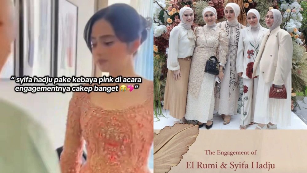 Para sahabat Syifa Hadju ikut menghadiri momen bahagia ini. [Instagram]