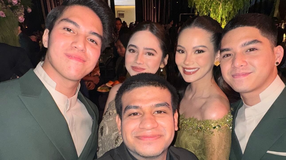 El Rumi dan Syifa Hadju Double Date dengan Al Ghazali-Alyssa Daguise, Cie Pipinya Udah Nempel!