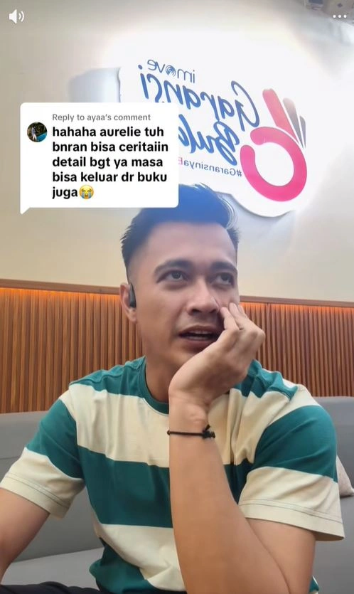 Eza Gionino Buka Suara Usai Namanya Diduga Sebagai Sosok Zane Di Buku Broken Strings [sumber: Tiktok Therealezagio]