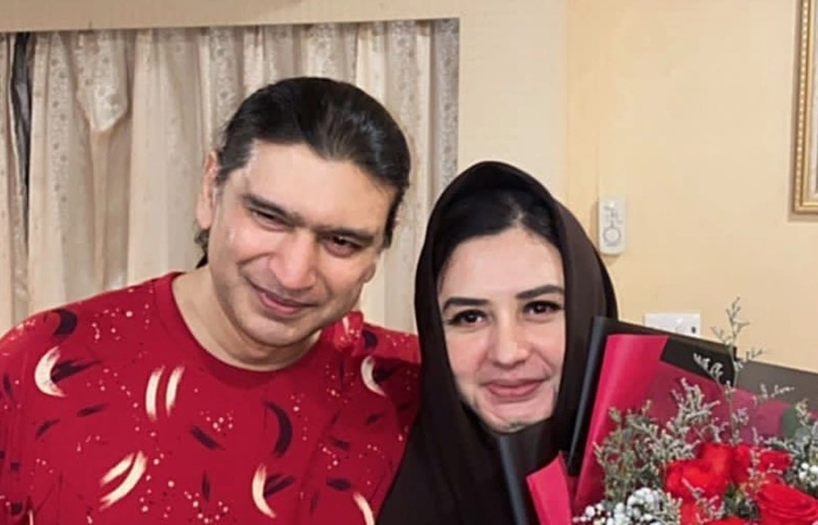 Fadia Arafiq dan Ashraff Abu. (Instagram)