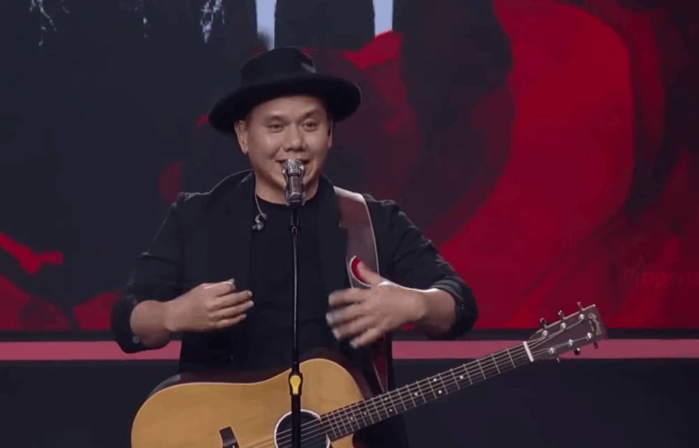 Fadli Padi di Showcase 2 Indonesian Idol. [Youtube/RCTI]