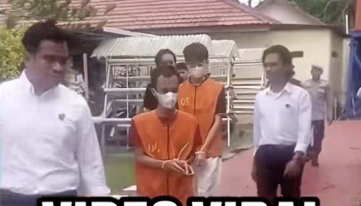 Fazar Bungas Dan Heryanto Diamankan Buntut Video Asusila. [TikTok]