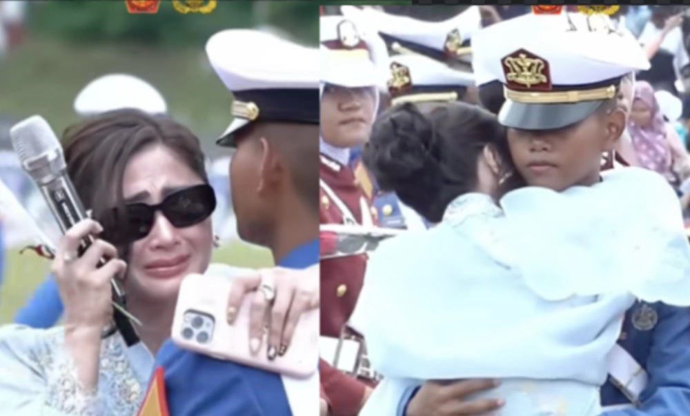 Felice Gabriel dan Dewi Perssik. [TikTok]