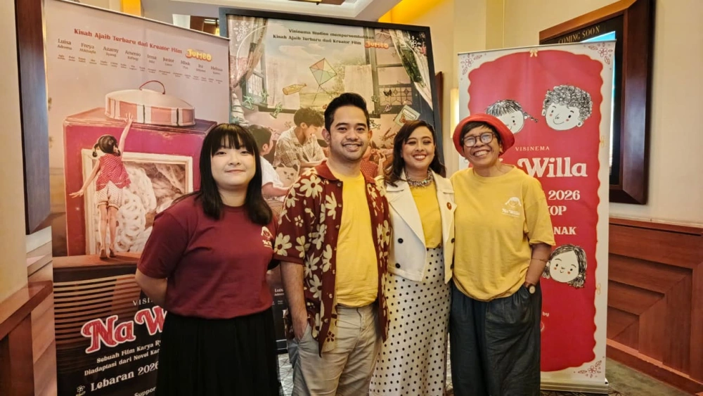 Tim produksi film Na Willa [Indopop/Raka]