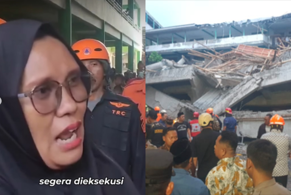 Runtuhan Ponpes Al Khoziny Sudah Berbau Menyengat, Ibu Korban Nangis Minta Alat Berat Digerakkan