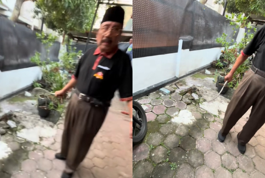 Viral Tetangga di Malang Nyelonong Masuk Rumah Orang Bawa Celurit, Ini Kronologinya
