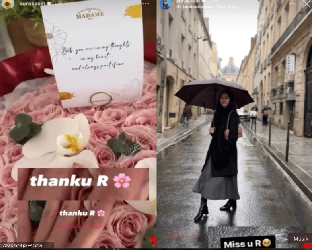 Foto Aura Kasih Yang Menyebut Sosok R Sebagai Seseorang Yang Memiliki Hubungan Spesial Dengannya Min