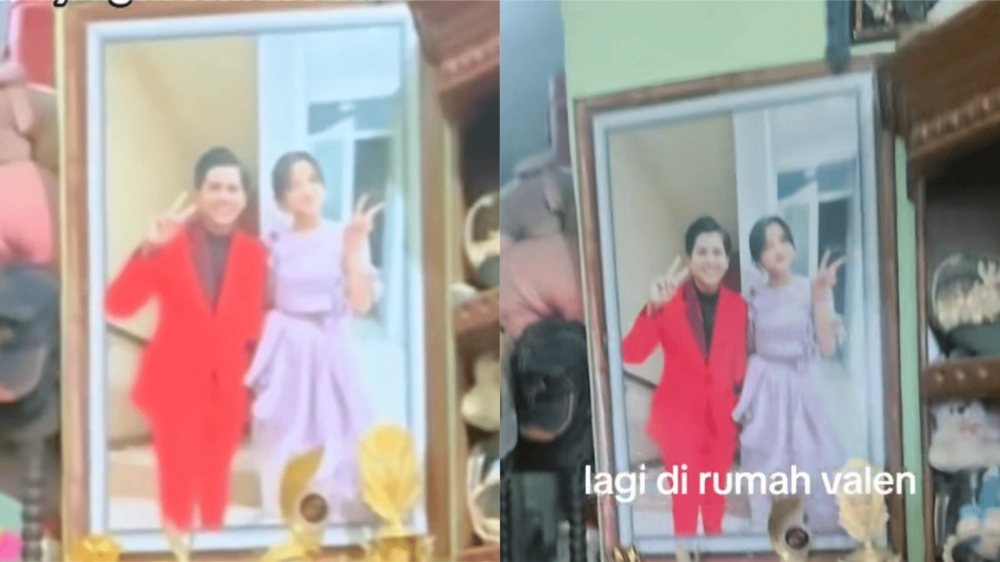 Foto Fuji Terpajang Di Rumah Valen Da7 [Tiktok]