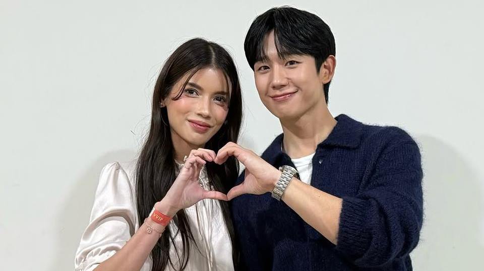 3 Potret Sabrina Chairunnisa Bareng Jung Hae In yang Bikin Iri