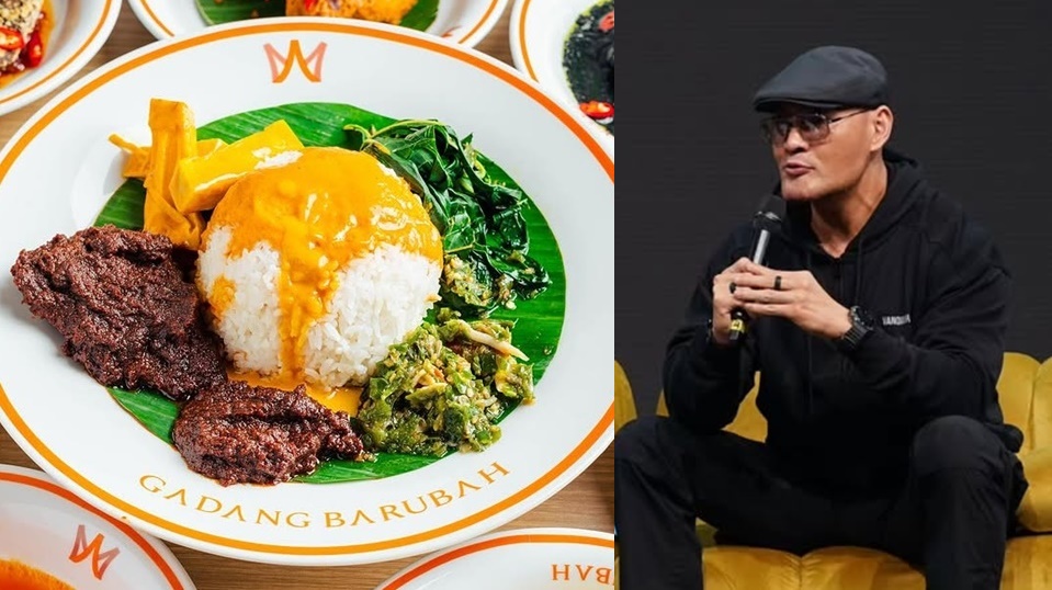 Gadang Barubah, Resto Padang Modern Pertama Deddy Corbuzier