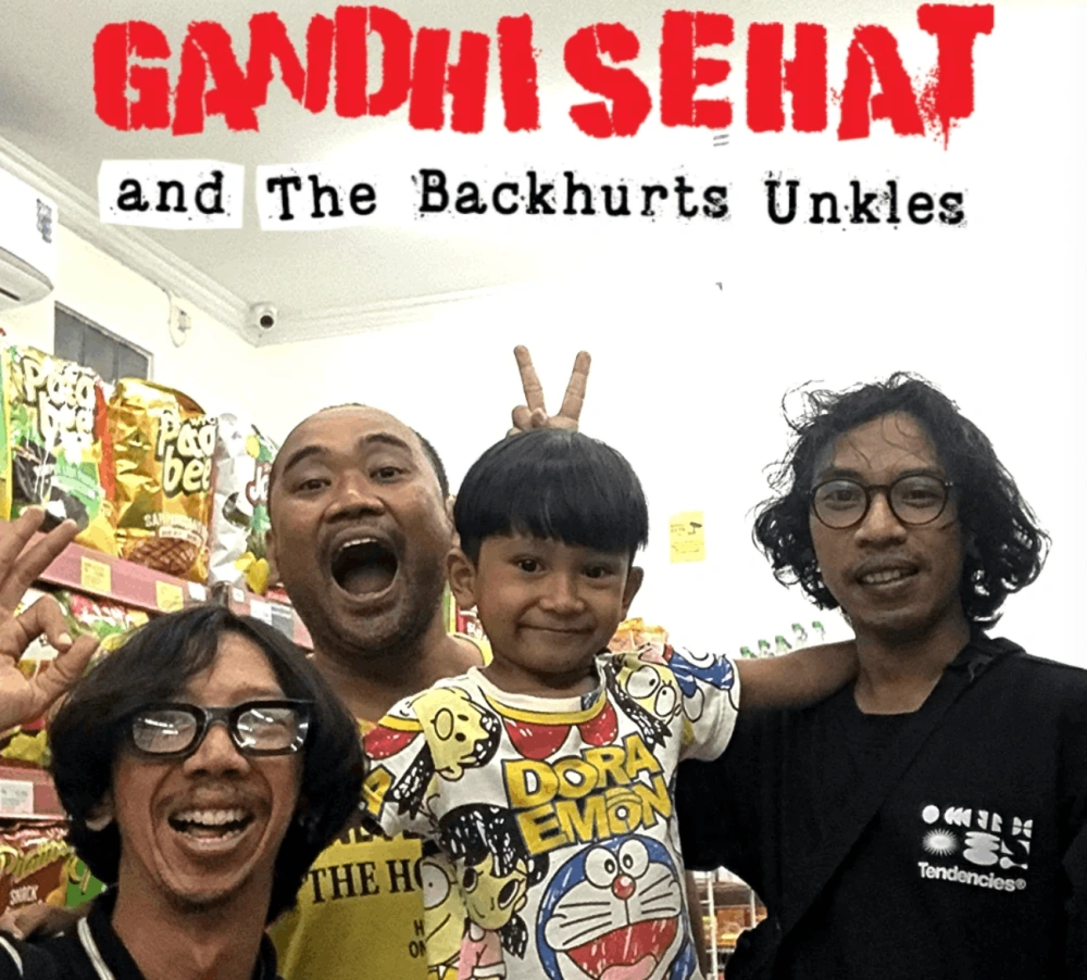 Gandhi Sehat Dan The Backhurts Unkles. [Instagram]