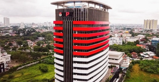 Gedung Merah Putih KPK di kawasan Kuningan, Jakarta Selatan. [Dok. KPK]
