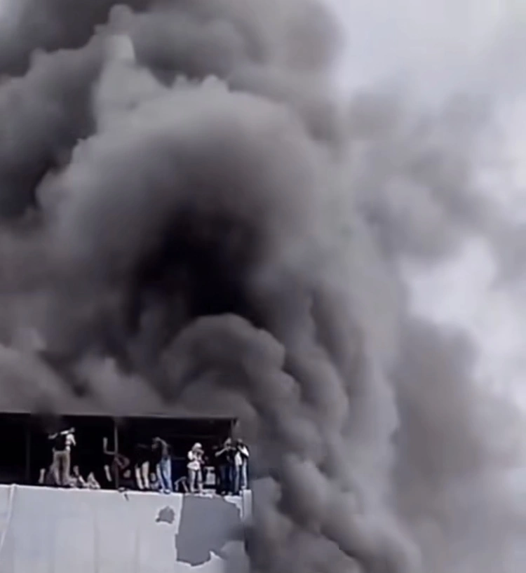 Gedung Terra Drone Kebakaran 2