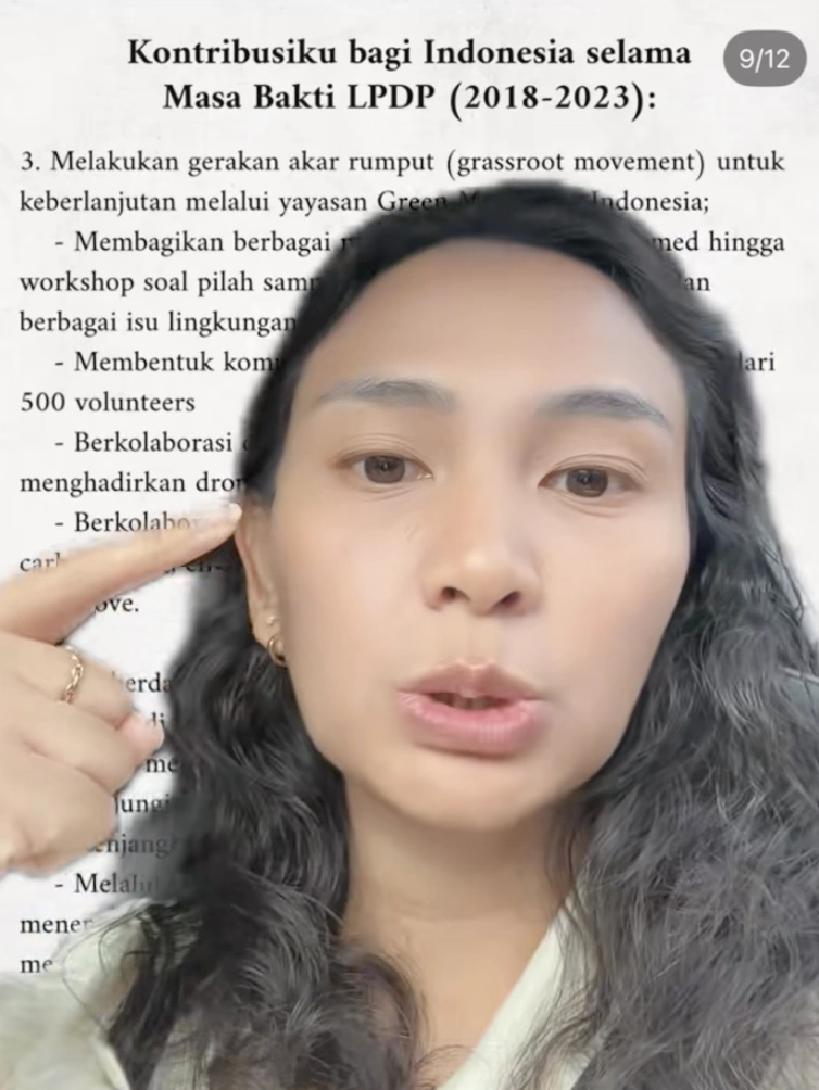 Gheovanny Methamia kritik keras program pengabdian Tasya Kamila sebagai penerima beasiswa LPDP. [TikTok]