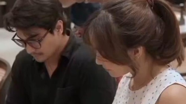 6 Potret Gisella Anastasia bareng Cinta Brian di Pernikahan Luna Maya dan Maxime Bouttier