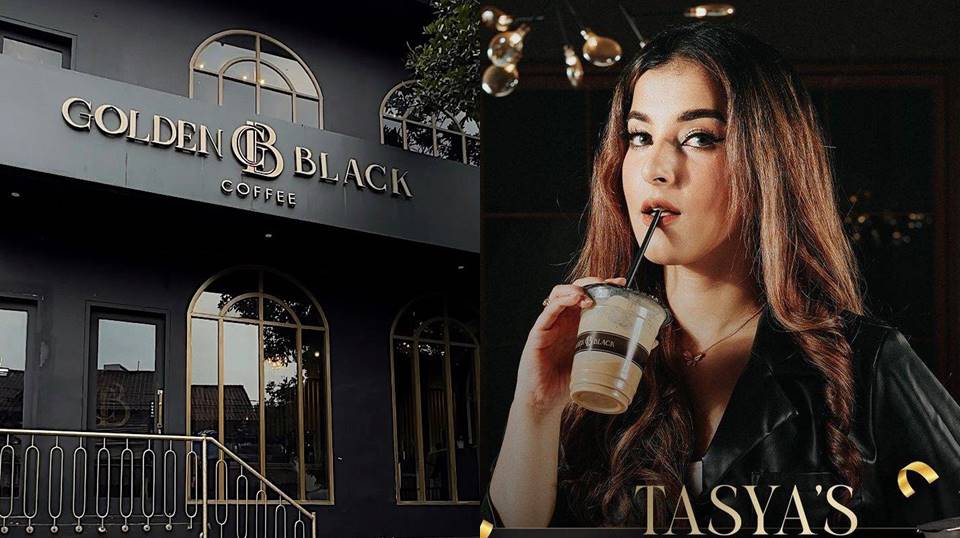 Golden Black Coffee, Cafe Mewah Estetik Tasya Farasya yang Punya 3 Level Intensitas Rasa Kopi
