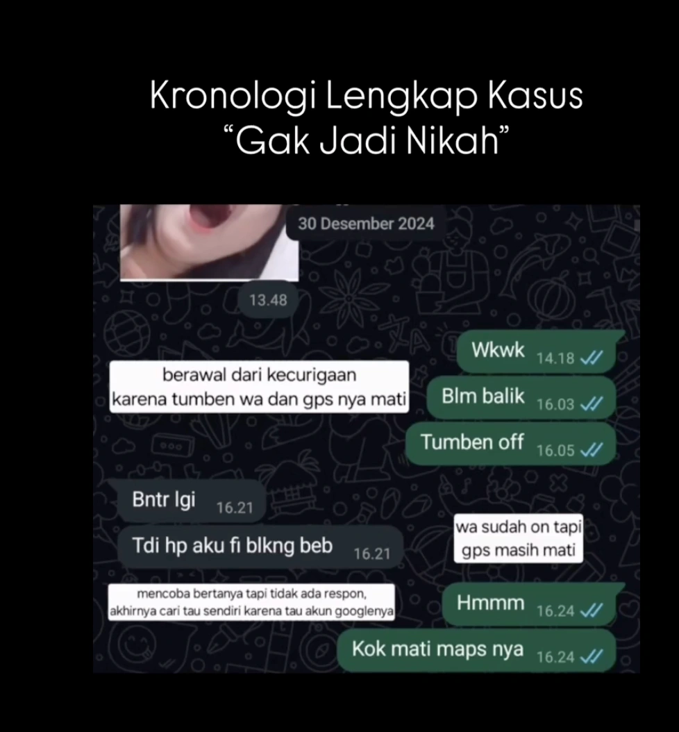 Gps Si Calon Istri Mati Hingga Menimbulkan Kecurigaan. [Threads]
