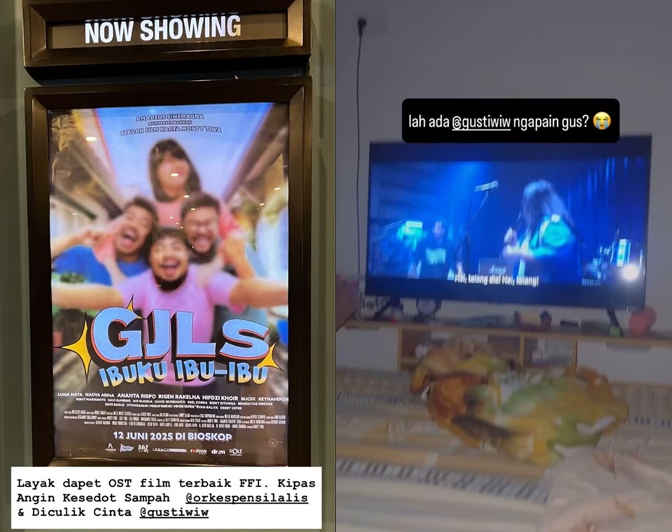 Unggahan IG Story Terakhir Gusti Irwan Wibowo Sebelum Meninggal [Instagram]