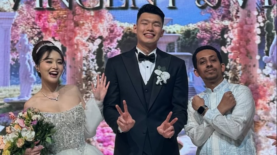 Habib Ja'far 'Roaming' di Nikahan Vior-Vincent