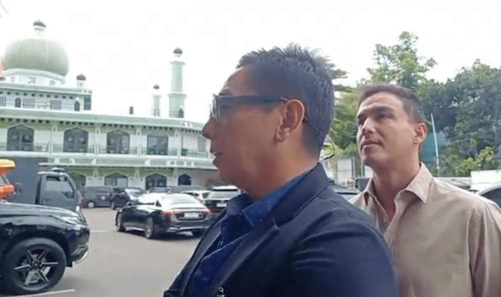 Hamish Daud Ke Polres Metro Jaksel. [TikTok]