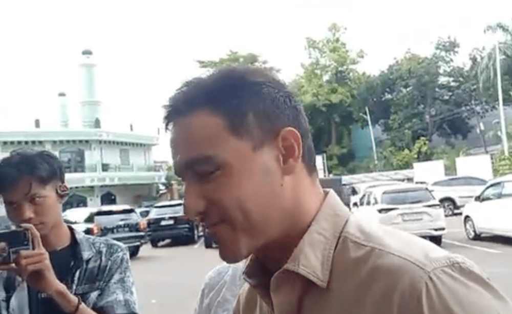 Hamish Daud Ke Polres Metro Jaksel. [TikTok]