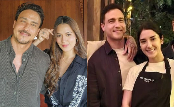 Sabrina Alatas dianggap netizen sebagai orang ke-3 dalam rumah tangga Hamish dan Raisa. [Instagram/X]