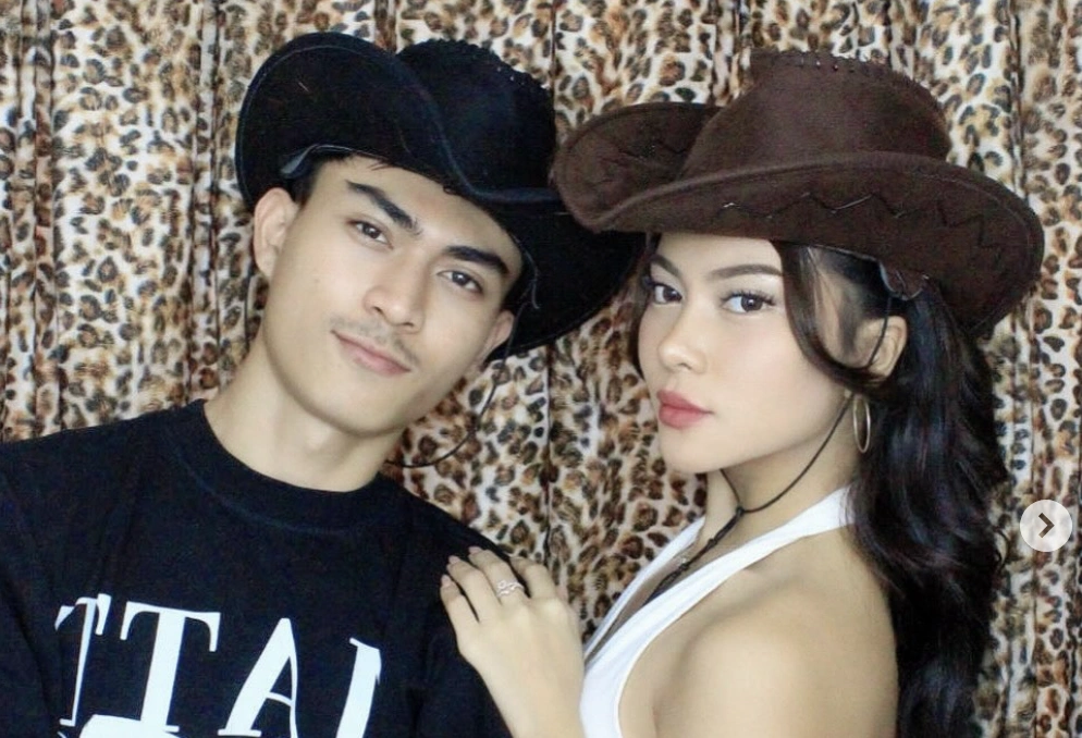 Hanum Mega dan Rafly. [Instagram]