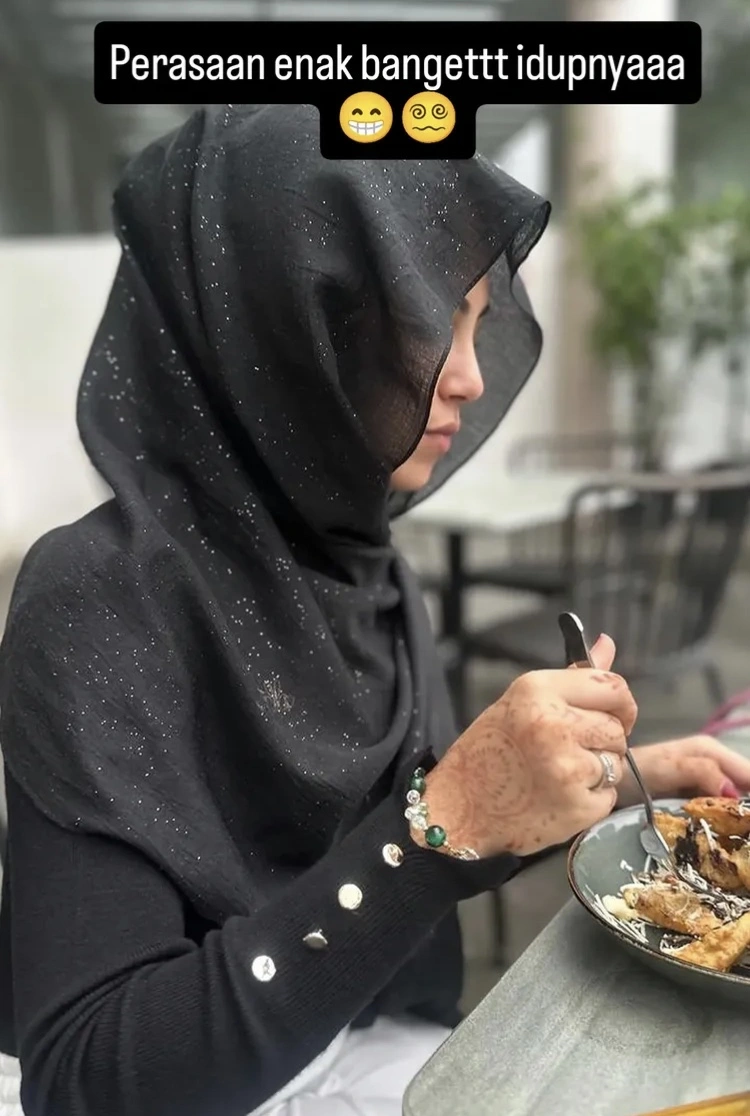 Helwa Bachmid Setelah Nikah Dengan Bahar Bin Smith (Instagram)