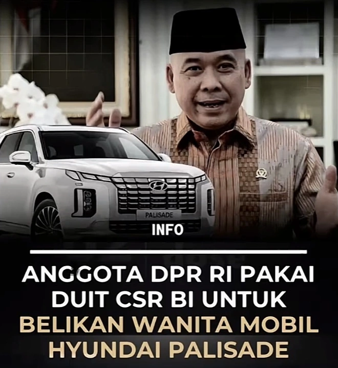 Heri Gunawan Anggota Dpr Ri Yang Gunakan Uangnya Untuk Beli Mobil Mewah Untuk Fitri Assiddikki (Tiktok)