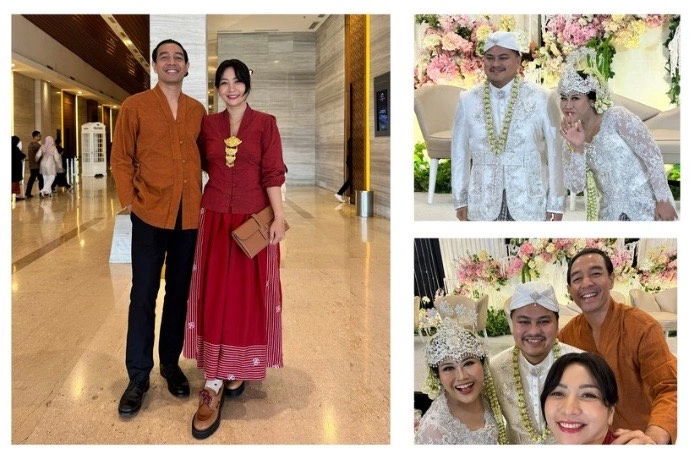 Hesti Purwadinata Dan Suami Hadiri Pernikahan Boiyen Dan Rully Anggi Akbar Threads Hestipurwadinata
