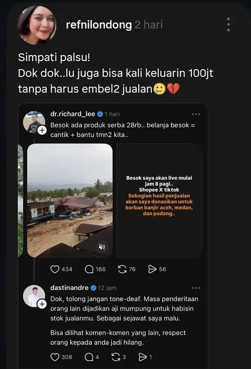 Hujatan Netizen