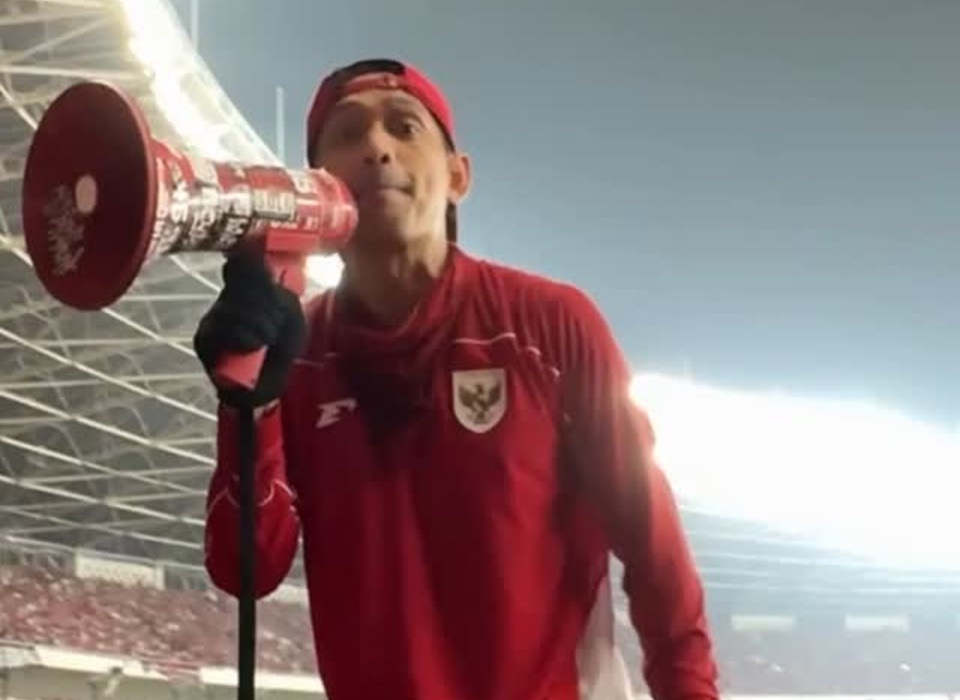 Ibnu Jamil Pimpin Takbiran di GBK Saat Dukung Timnas [Instagram]