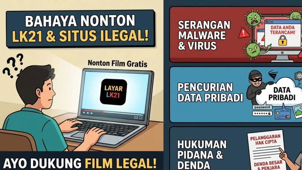 Ilustrasi Bahaya Lk21.