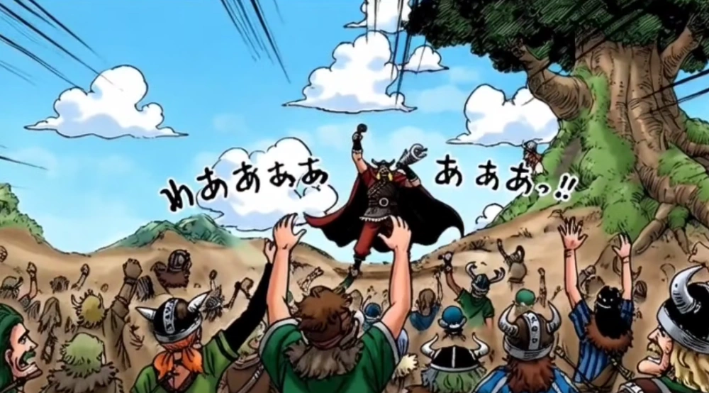 Ilustrasi Panel Manga One Piece 1168 [Sumber: Youtube]